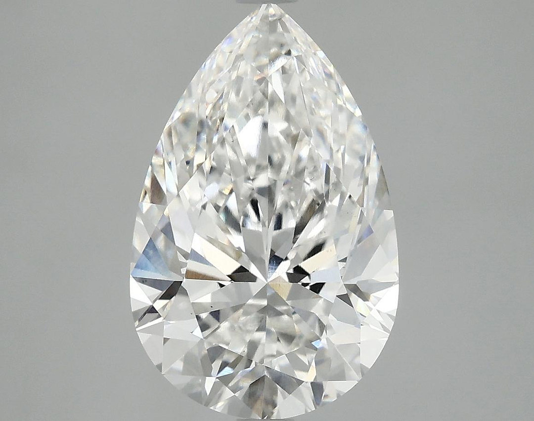 4.02 Carat Pear Shaped Ideal Cut VS1 IGI Certified Lab Grown Diamond