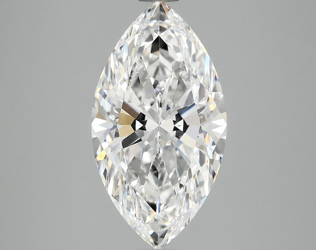 3.02 Carat Marquise Shaped Excellent Cut VVS2 IGI Certified Lab Grown Diamond