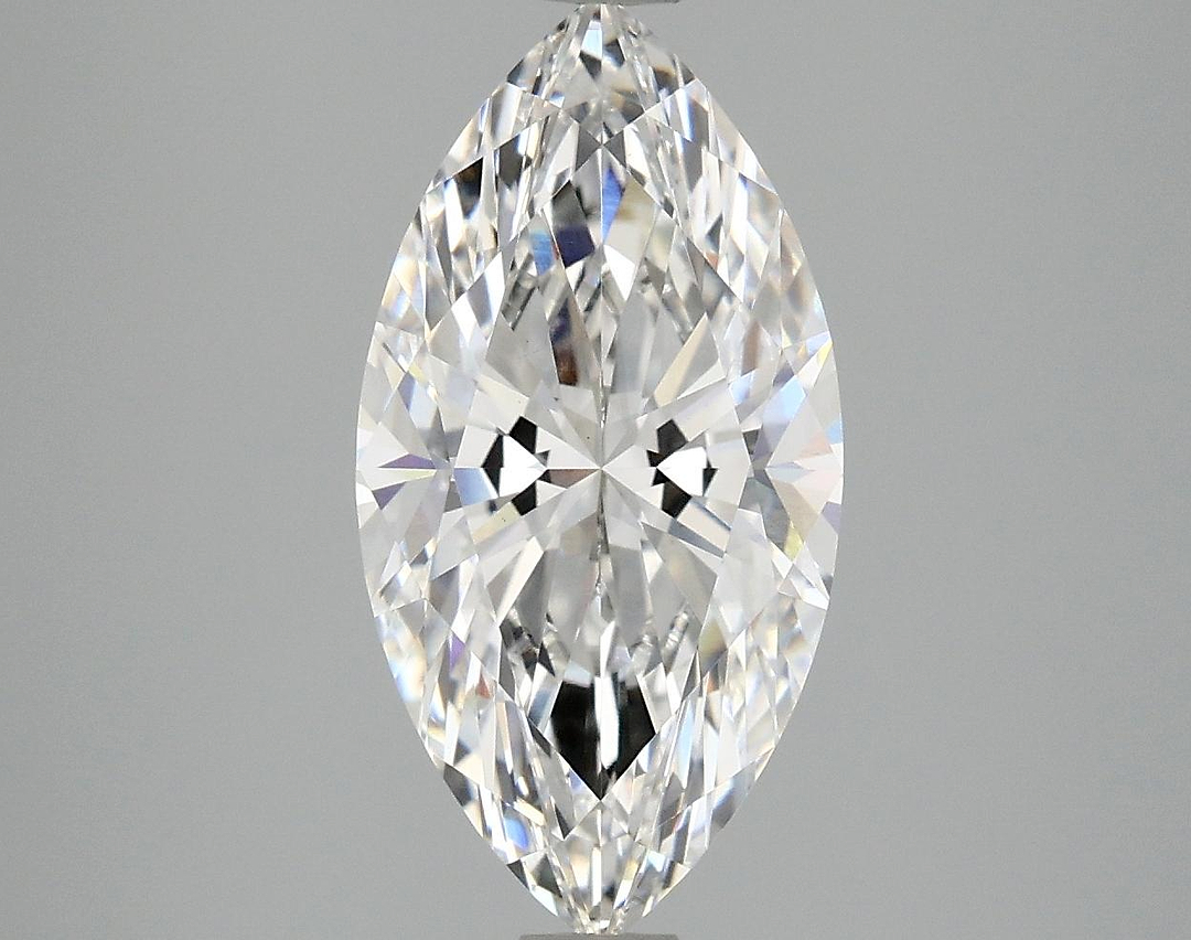 3.07 Carat Marquise Shaped Ideal Cut VVS2 IGI Certified Lab Grown Diamond