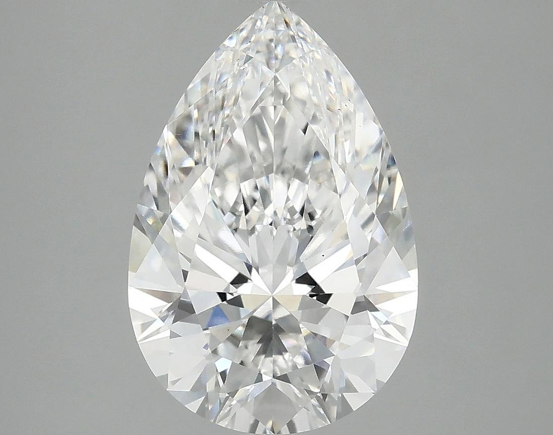 3.09 Carat Pear Shaped Excellent Cut VS1 IGI Certified Lab Grown Diamond