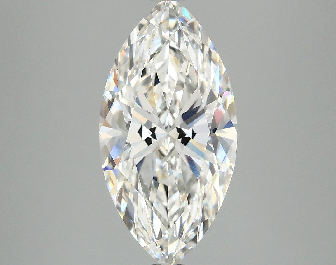3.09 Carat Marquise Shaped Ideal Cut VVS2 IGI Certified Lab Grown Diamond
