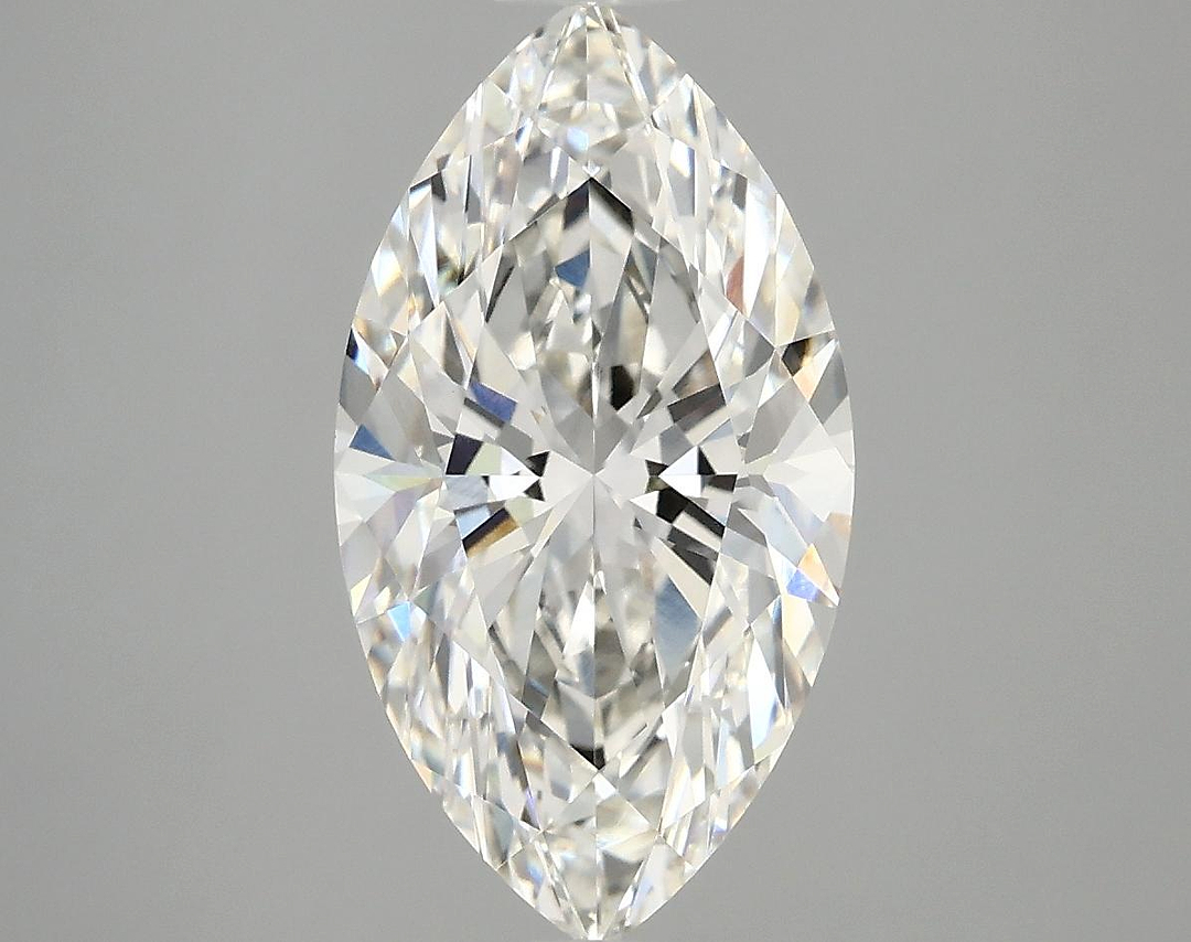 3.09 Carat Marquise Shaped Excellent Cut VVS2 IGI Certified Lab Grown Diamond
