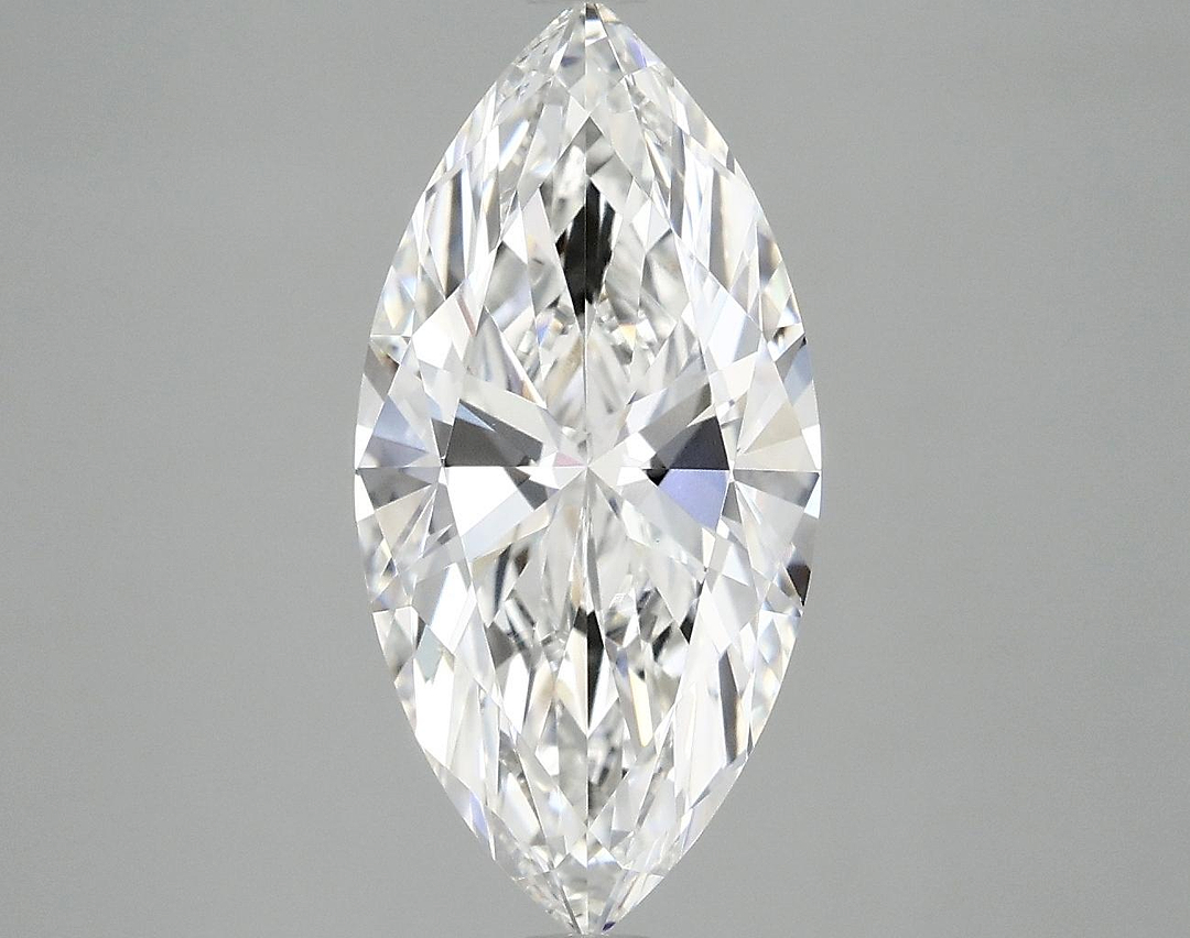 3.01 Carat Marquise Shaped Ideal Cut VVS2 IGI Certified Lab Grown Diamond