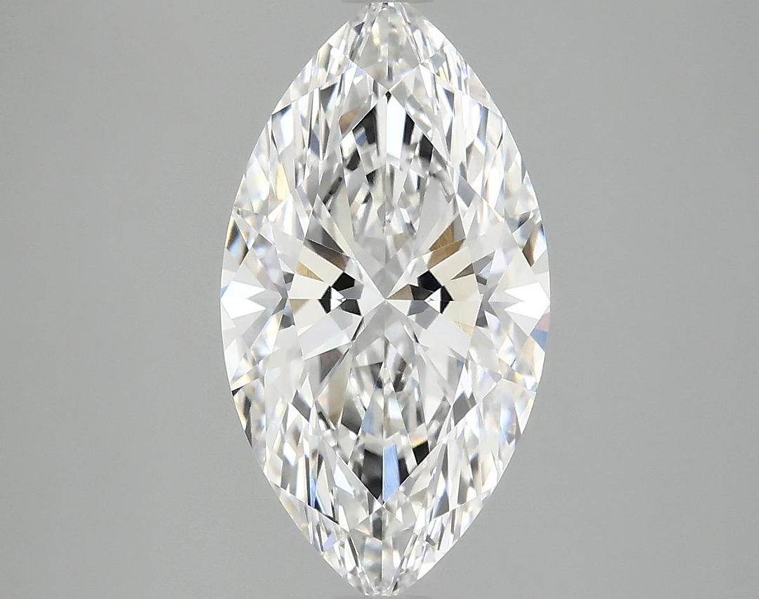 3.09 Carat Marquise Shaped Excellent Cut VVS2 IGI Certified Lab Grown Diamond