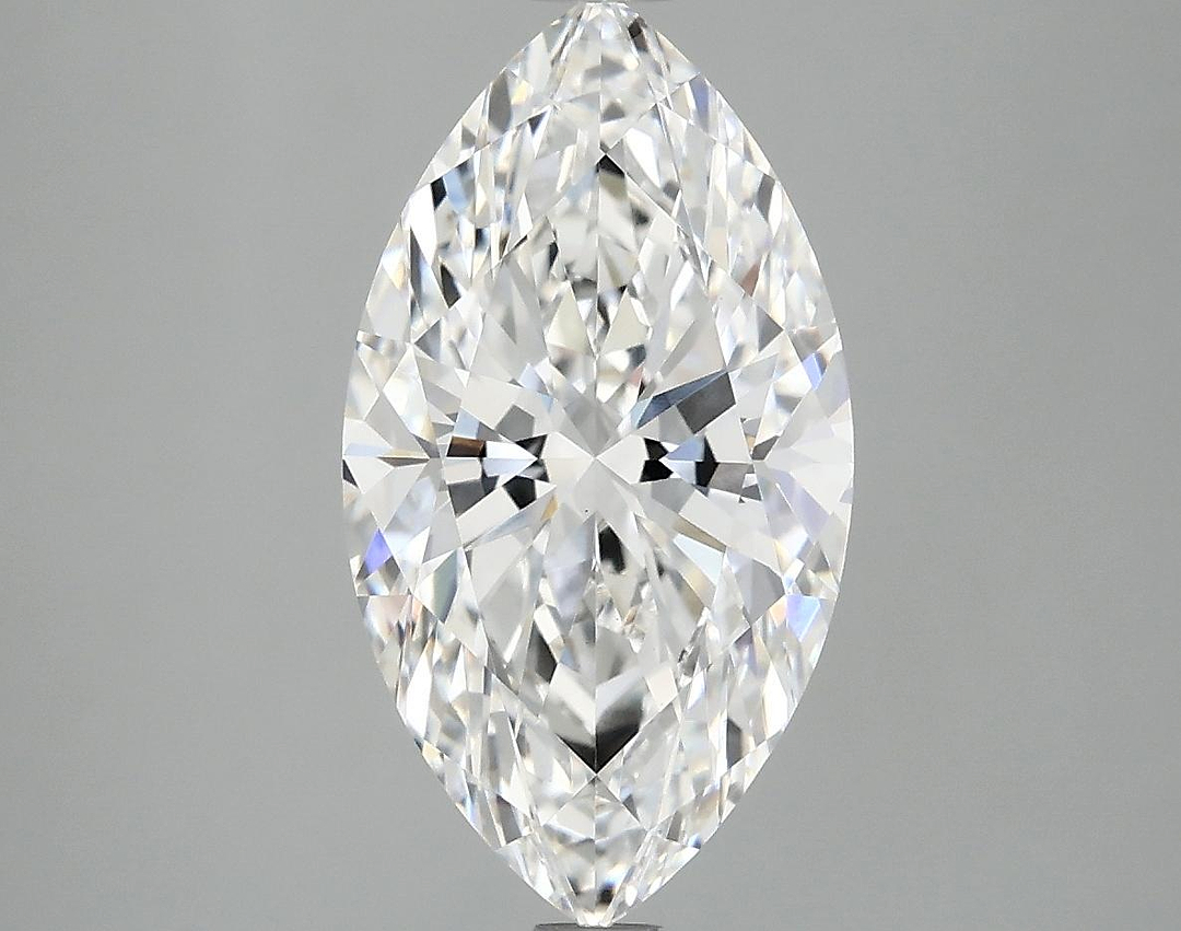 3.02 Carat Marquise Shaped Excellent Cut VVS2 IGI Certified Lab Grown Diamond