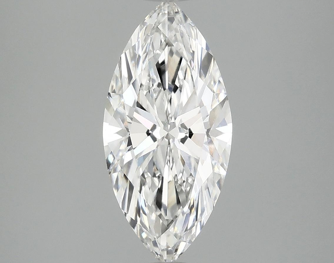 2.02 Carat Marquise Shaped Excellent Cut VVS2 IGI Certified Lab Grown Diamond