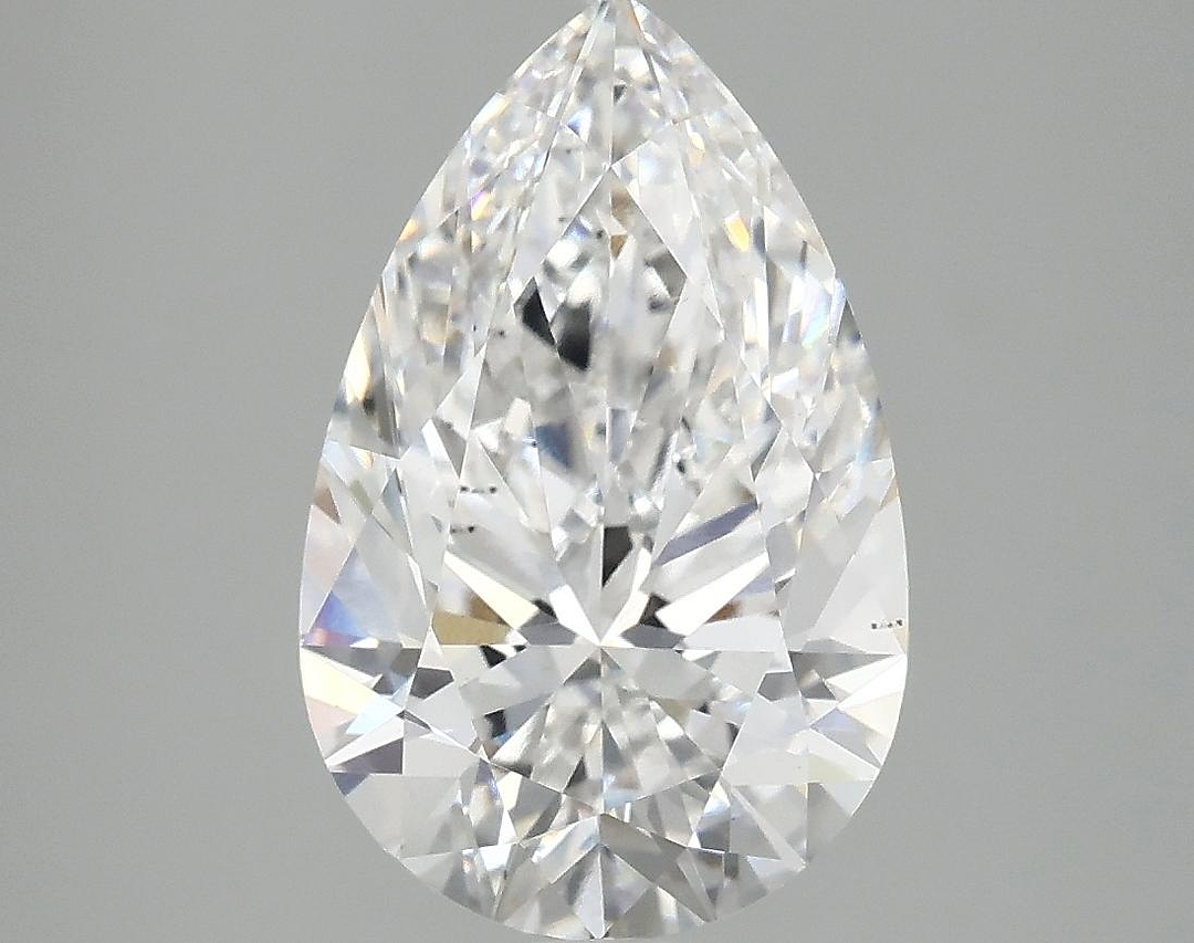3.09 Carat Pear Shaped Ideal Cut VS2 IGI Certified Lab Grown Diamond