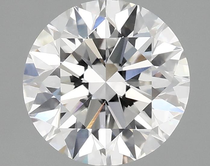 2.01 Carat Round Shaped Excellent Cut VVS2 IGI Certified Lab Grown Diamond
