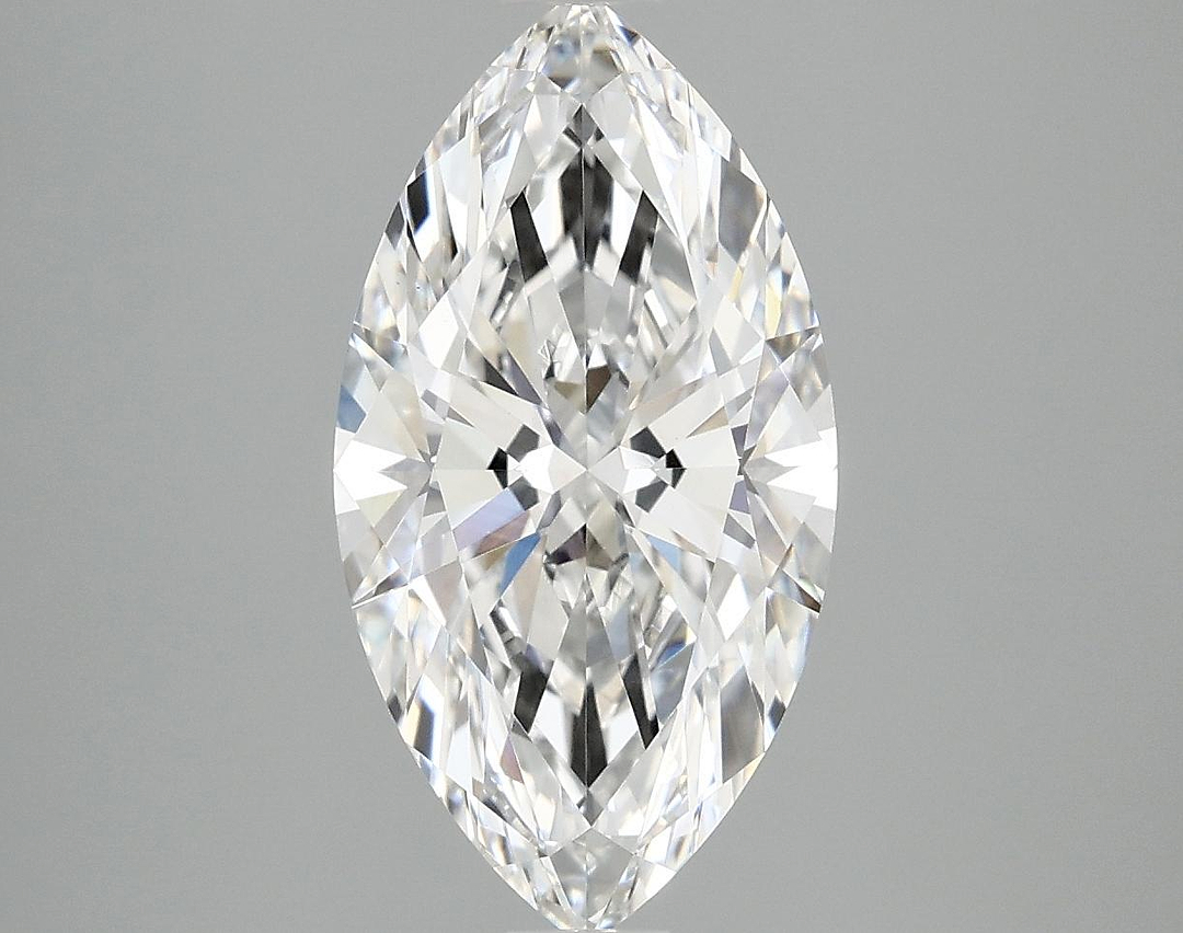 3.02 Carat Marquise Shaped Excellent Cut VVS2 IGI Certified Lab Grown Diamond