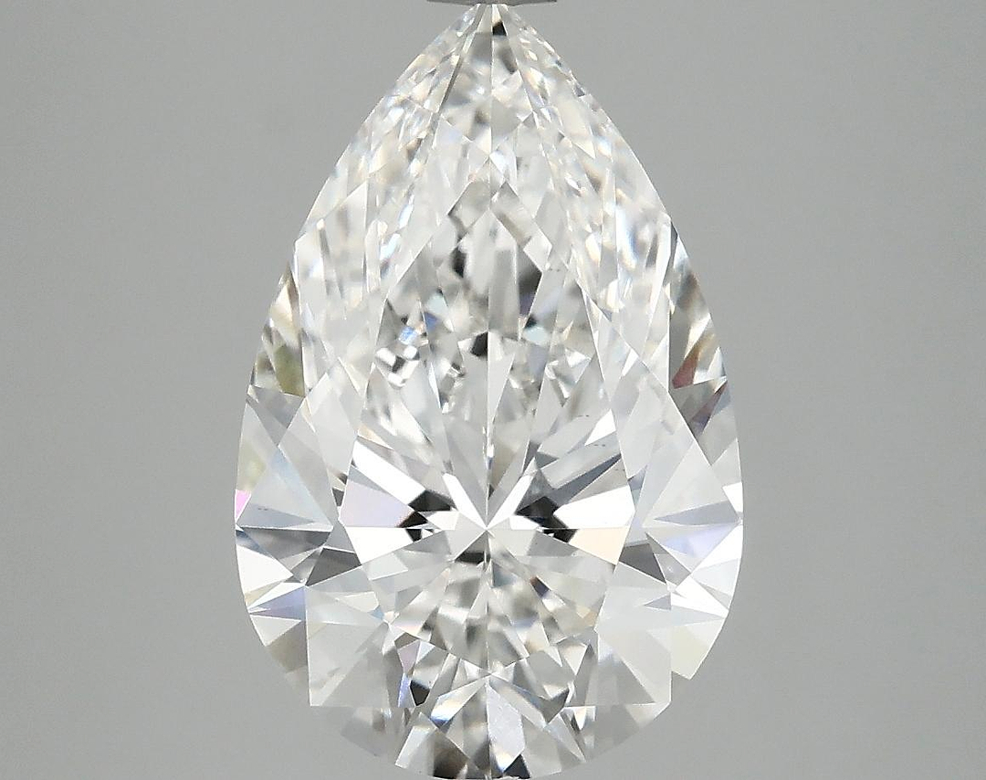 4.02 Carat Pear Shaped Ideal Cut VS1 IGI Certified Lab Grown Diamond