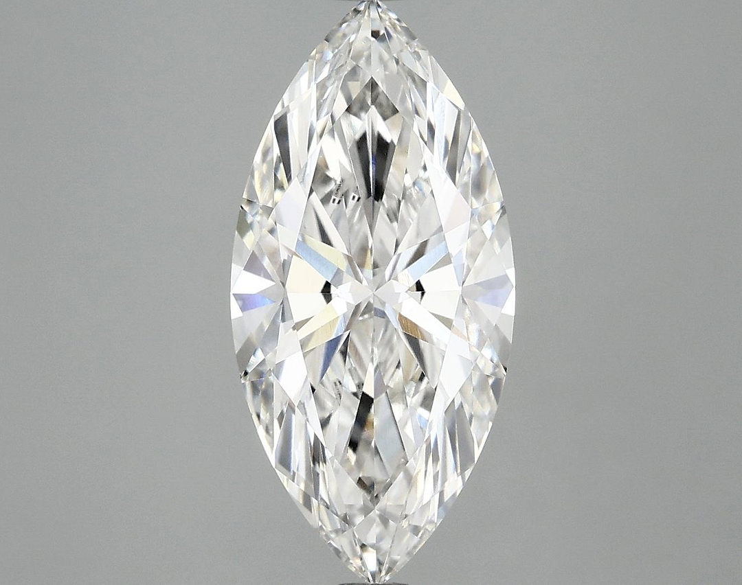 3.01 Carat Marquise Shaped Excellent Cut VVS2 IGI Certified Lab Grown Diamond