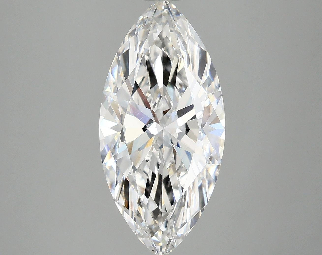 3.09 Carat Marquise Shaped Excellent Cut VVS2 IGI Certified Lab Grown Diamond