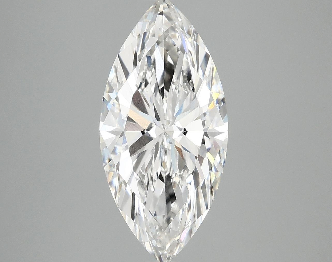 2.98 Carat Marquise Shaped Excellent Cut VVS2 IGI Certified Lab Grown Diamond