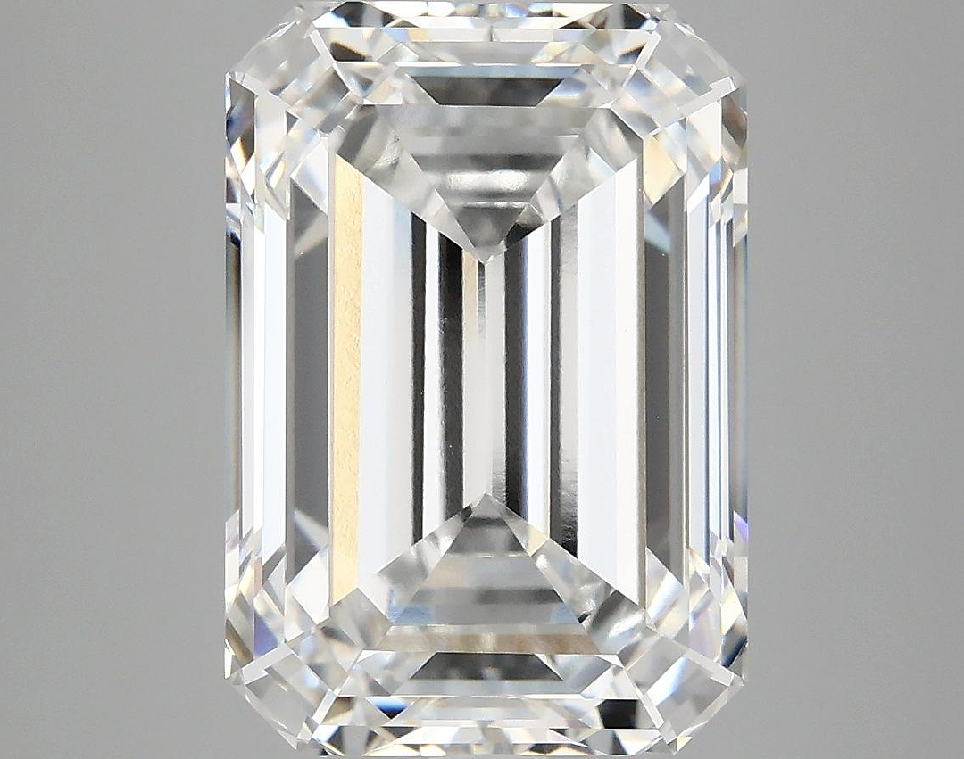 7.18 Carat Emerald Shaped Ideal Cut VVS2 IGI Certified Lab Grown Diamond