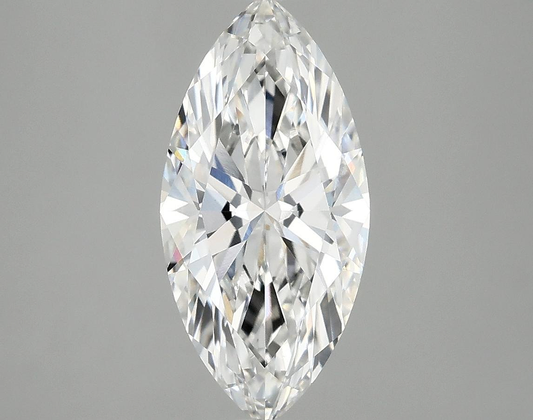 2.1 Carat Marquise Shaped Excellent Cut VVS2 IGI Certified Lab Grown Diamond
