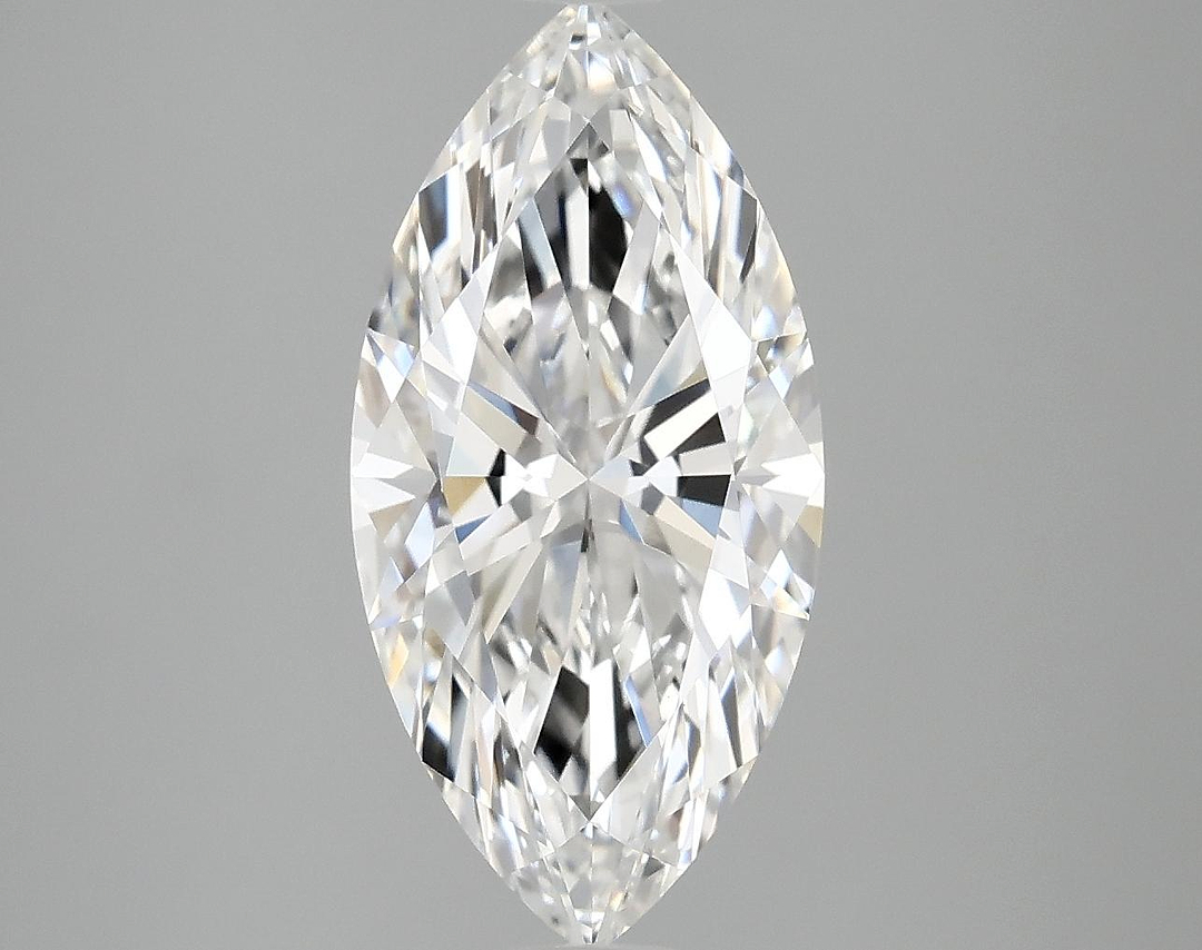 3.06 Carat Marquise Shaped Ideal Cut VVS2 IGI Certified Lab Grown Diamond