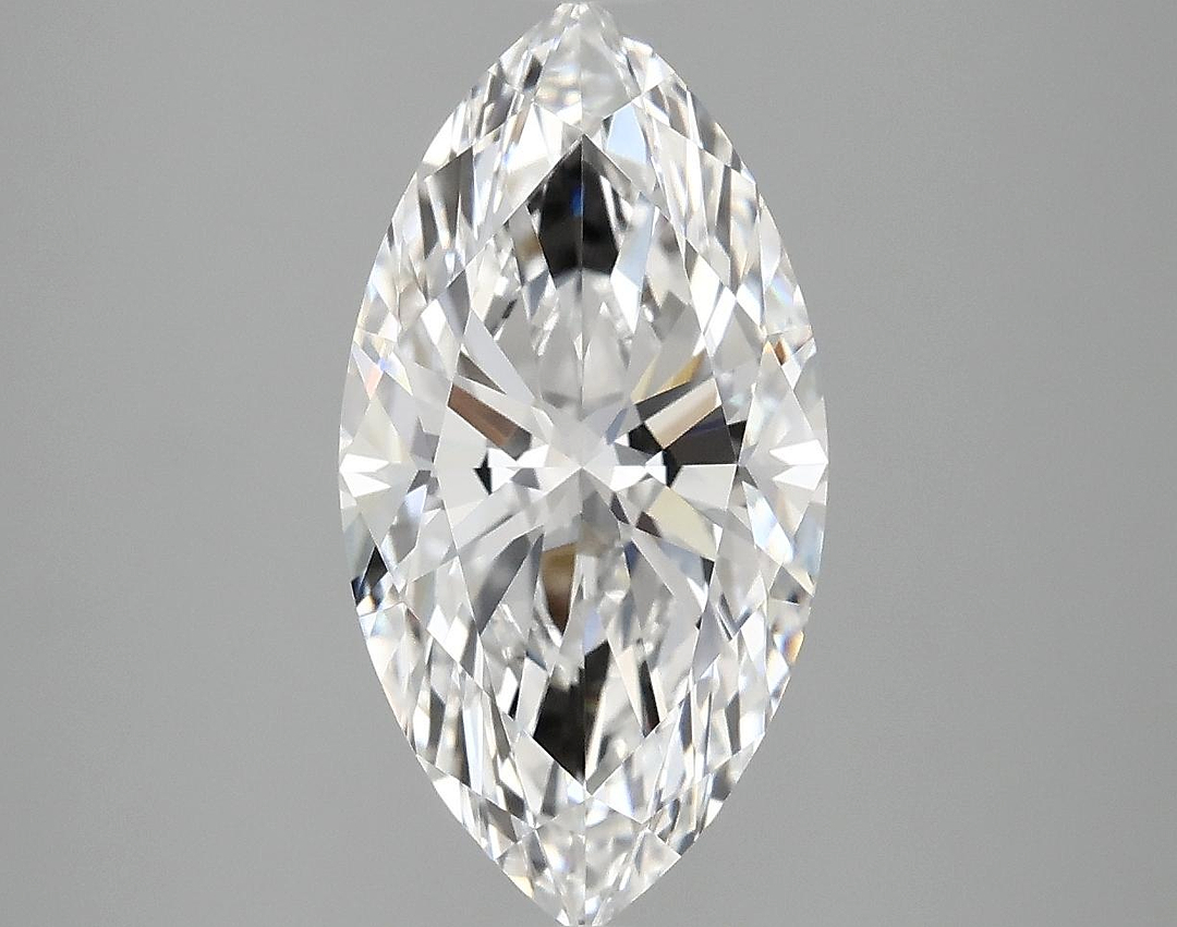 3.09 Carat Marquise Shaped Ideal Cut VVS2 IGI Certified Lab Grown Diamond
