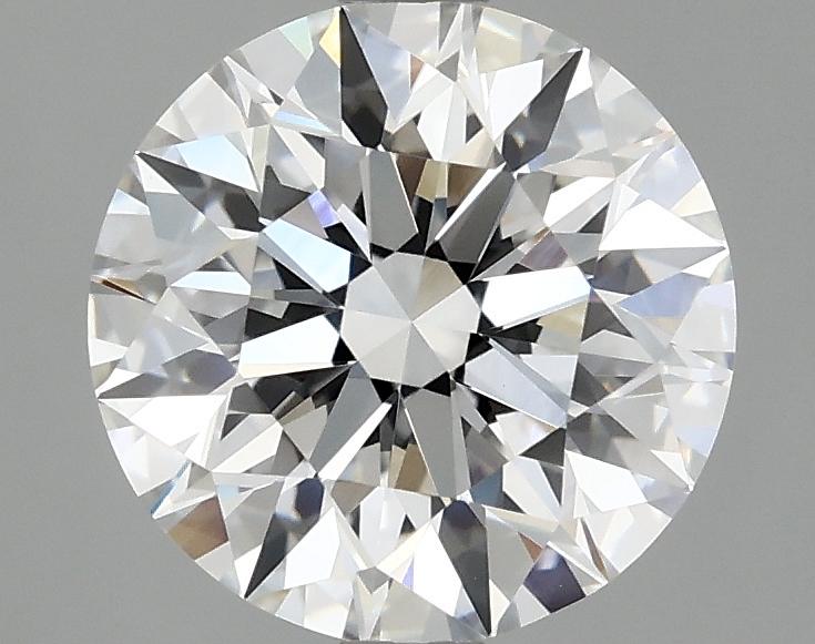 2.55 Carat Round Shaped Excellent Cut VVS2 IGI Certified Lab Grown Diamond