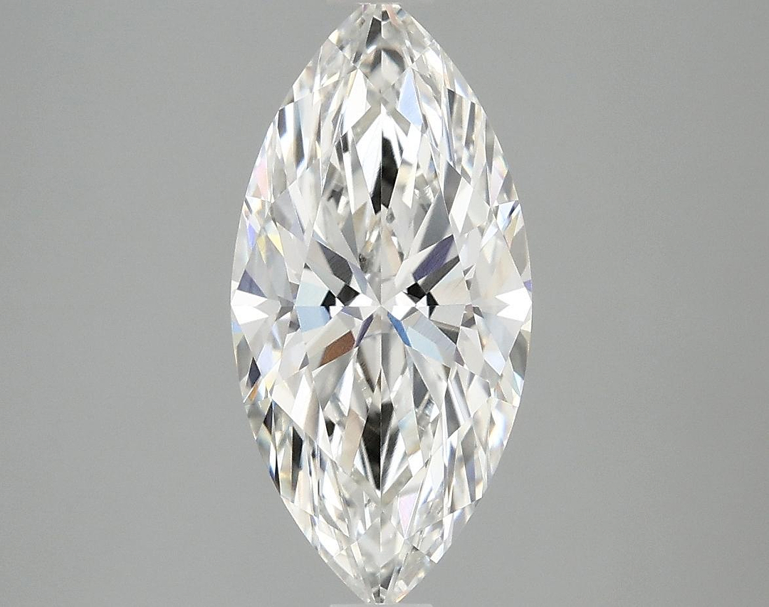 2.46 Carat Marquise Shaped Excellent Cut VVS1 IGI Certified Lab Grown Diamond
