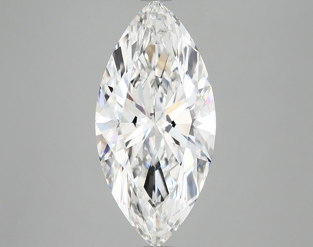 3.04 Carat Marquise Shaped Excellent Cut VVS2 IGI Certified Lab Grown Diamond