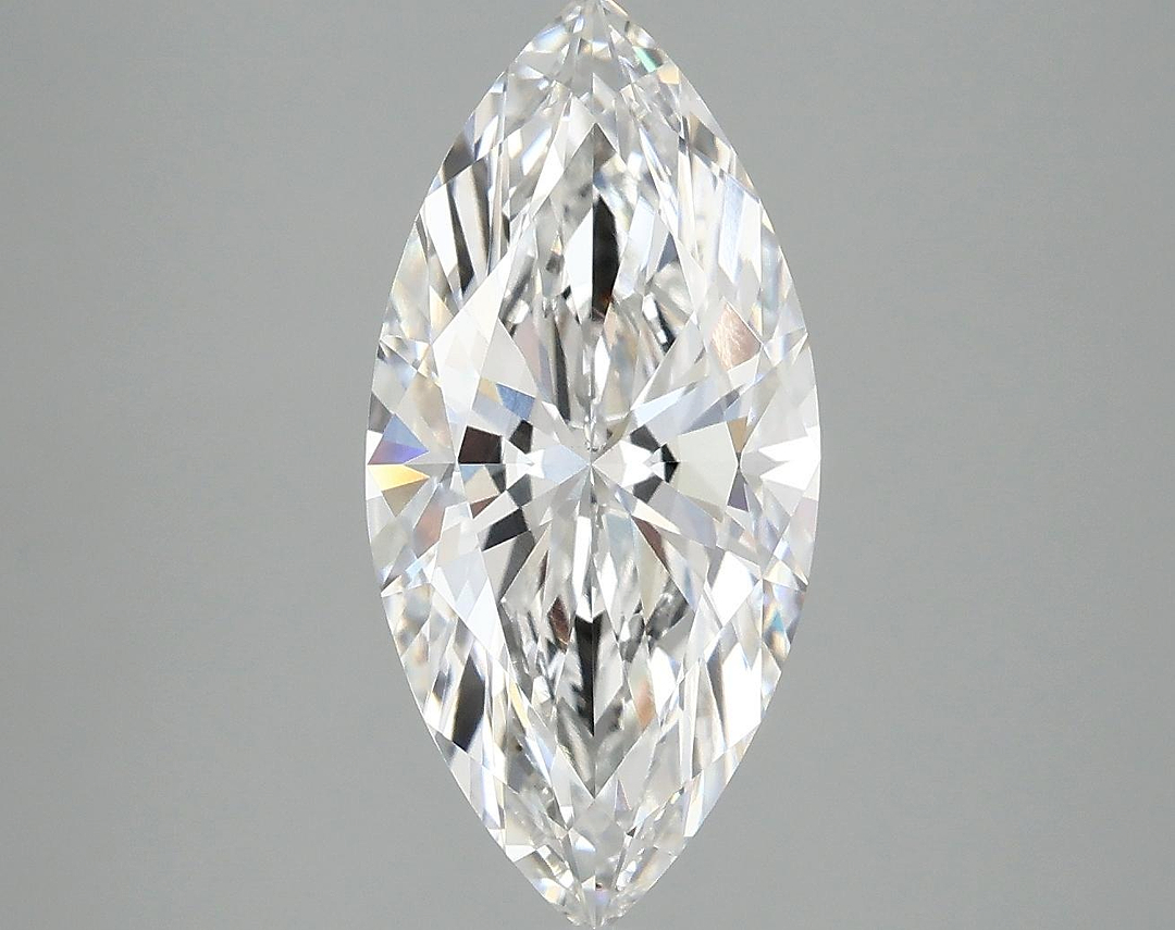 3.09 Carat Marquise Shaped Excellent Cut VS2 IGI Certified Lab Grown Diamond
