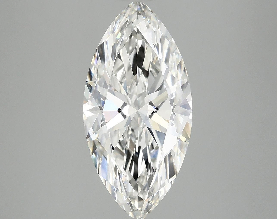 3.03 Carat Marquise Shaped Excellent Cut VVS2 IGI Certified Lab Grown Diamond