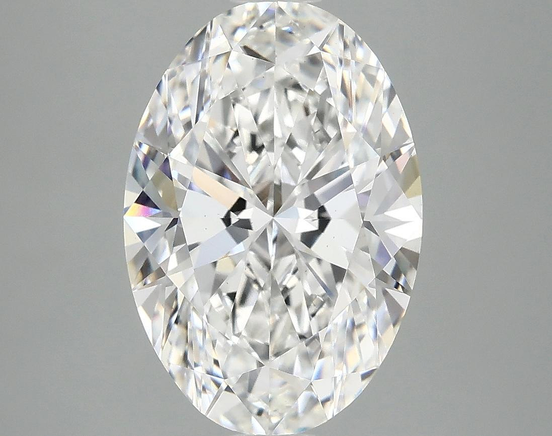 4.05 Carat Oval Shaped Ideal Cut VS2 IGI Certified Lab Grown Diamond
