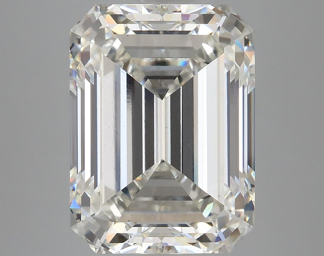 6.88 Carat Emerald Shaped Excellent Cut VS1 IGI Certified Lab Grown Diamond