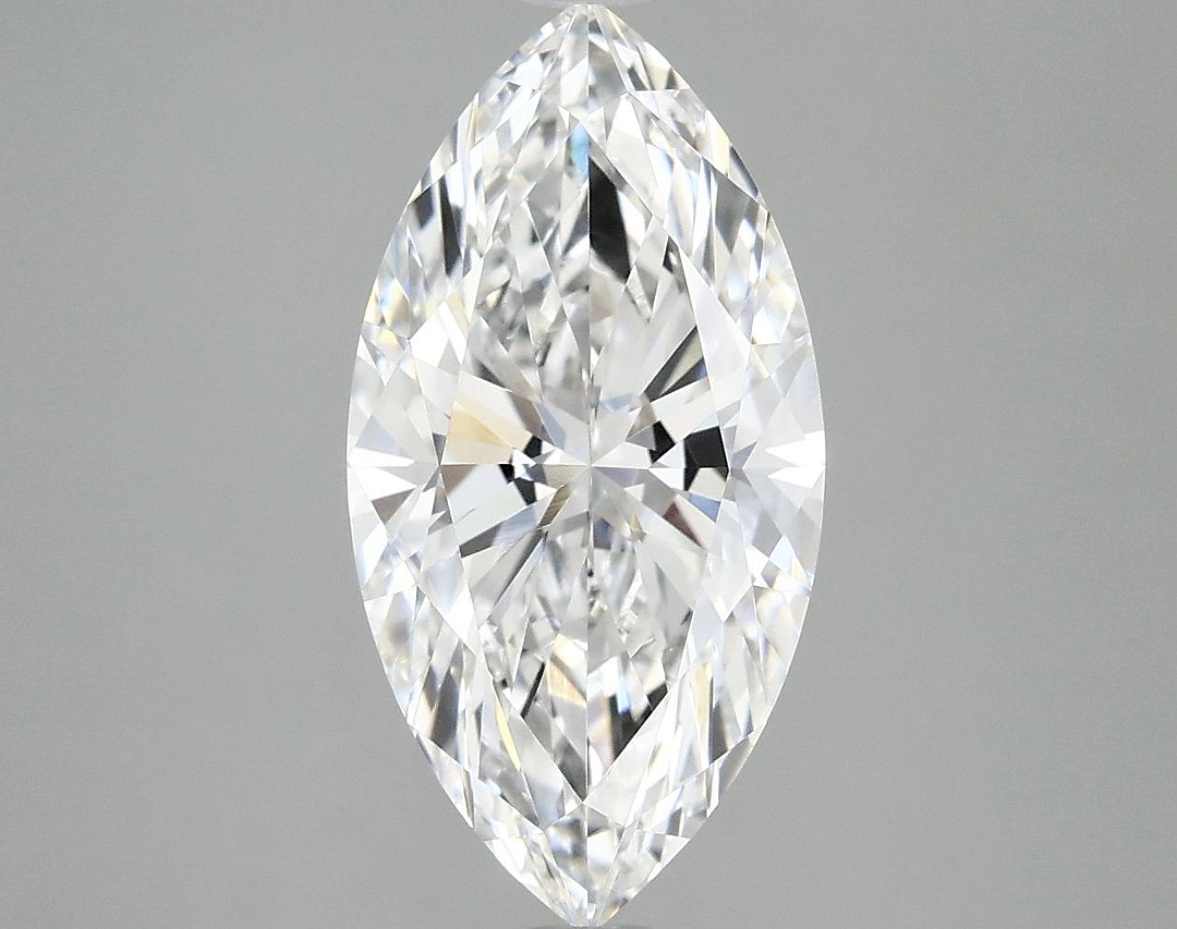 3.05 Carat Marquise Shaped Ideal Cut VVS2 IGI Certified Lab Grown Diamond