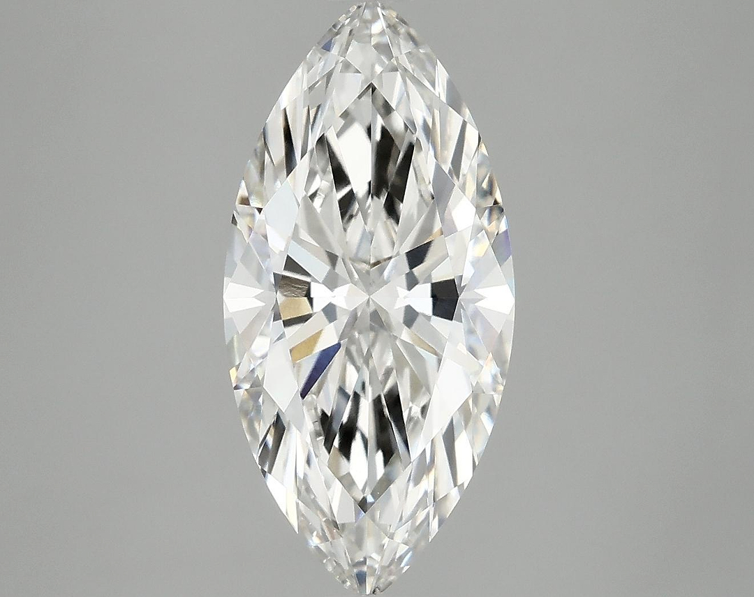 3.01 Carat Marquise Shaped Very Good Cut VVS2 IGI Certified Lab Grown Diamond