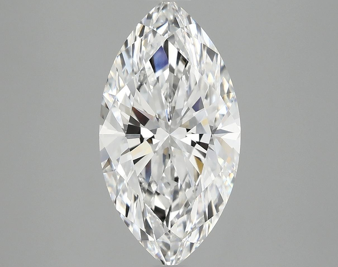 2.97 Carat Marquise Shaped Ideal Cut VVS2 IGI Certified Lab Grown Diamond