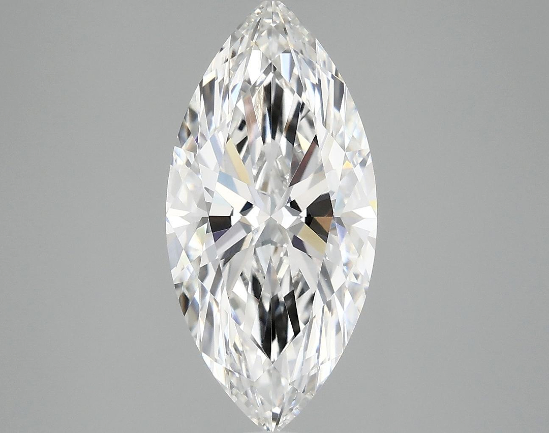 2.99 Carat Marquise Shaped Excellent Cut VVS2 IGI Certified Lab Grown Diamond