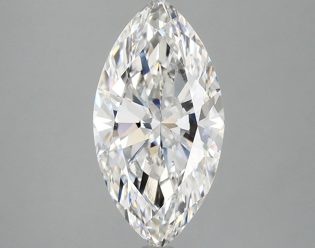 3.04 Carat Marquise Shaped Ideal Cut VVS2 IGI Certified Lab Grown Diamond