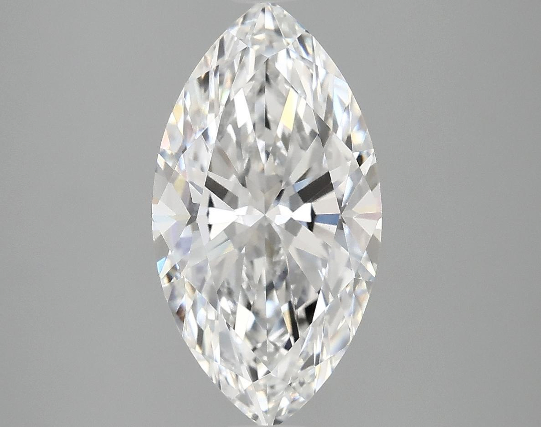3.02 Carat Marquise Shaped Excellent Cut VVS2 IGI Certified Lab Grown Diamond