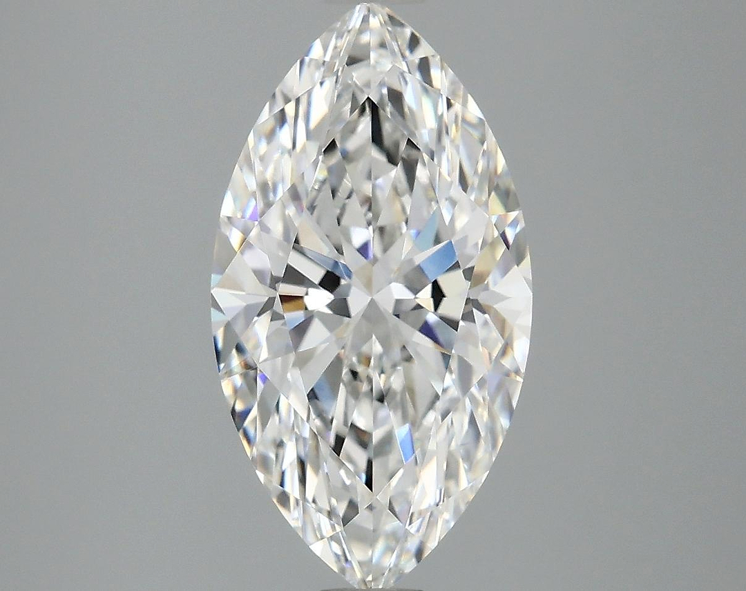 3.08 Carat Marquise Shaped Excellent Cut VVS2 IGI Certified Lab Grown Diamond