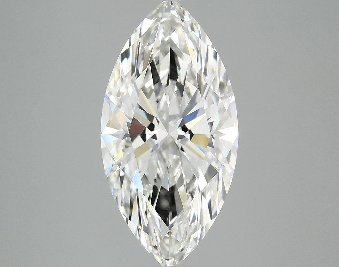 3.09 Carat Marquise Shaped Ideal Cut VVS2 IGI Certified Lab Grown Diamond