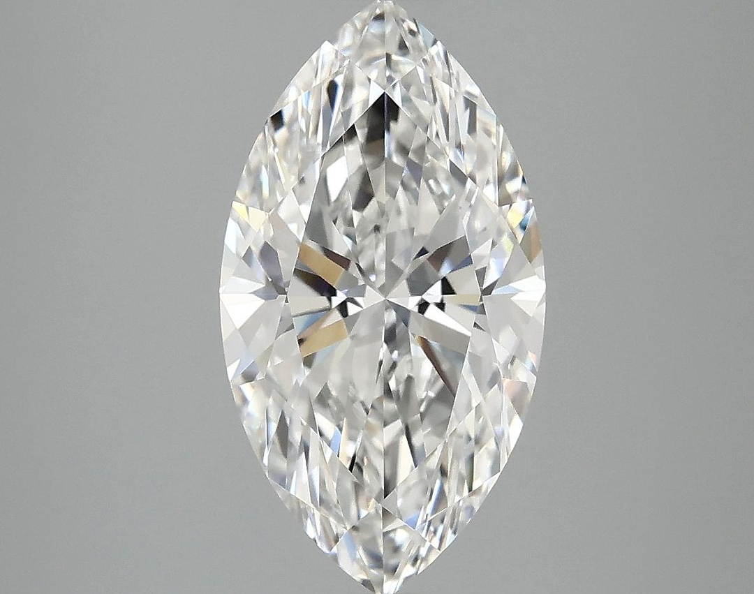 3.06 Carat Marquise Shaped Excellent Cut VVS2 IGI Certified Lab Grown Diamond