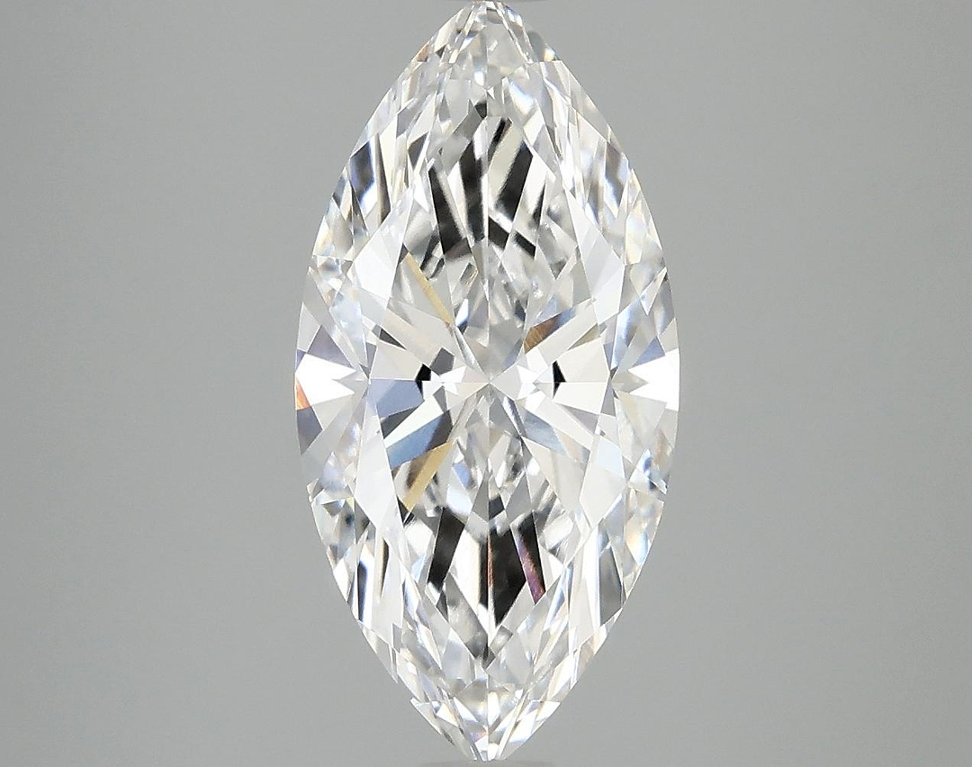 3.0 Carat Marquise Shaped Ideal Cut VVS2 IGI Certified Lab Grown Diamond