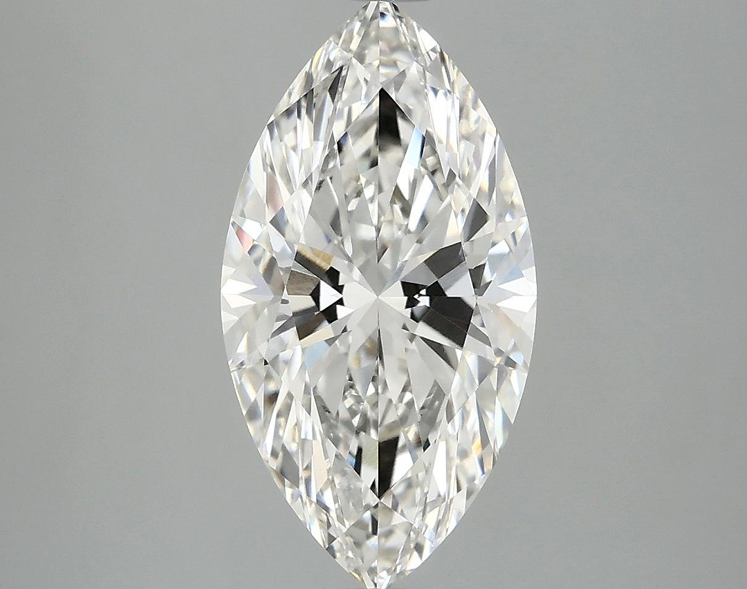 3.03 Carat Marquise Shaped Excellent Cut VVS2 IGI Certified Lab Grown Diamond