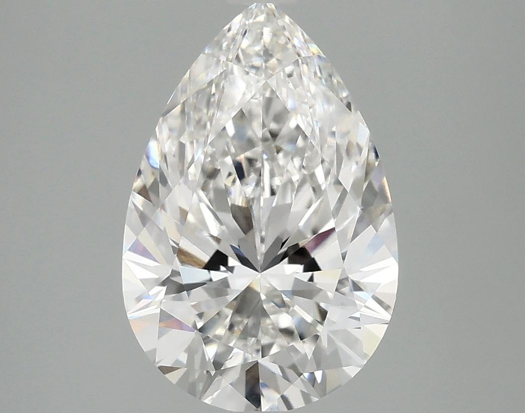 3.08 Carat Pear Shaped Excellent Cut VS1 IGI Certified Lab Grown Diamond