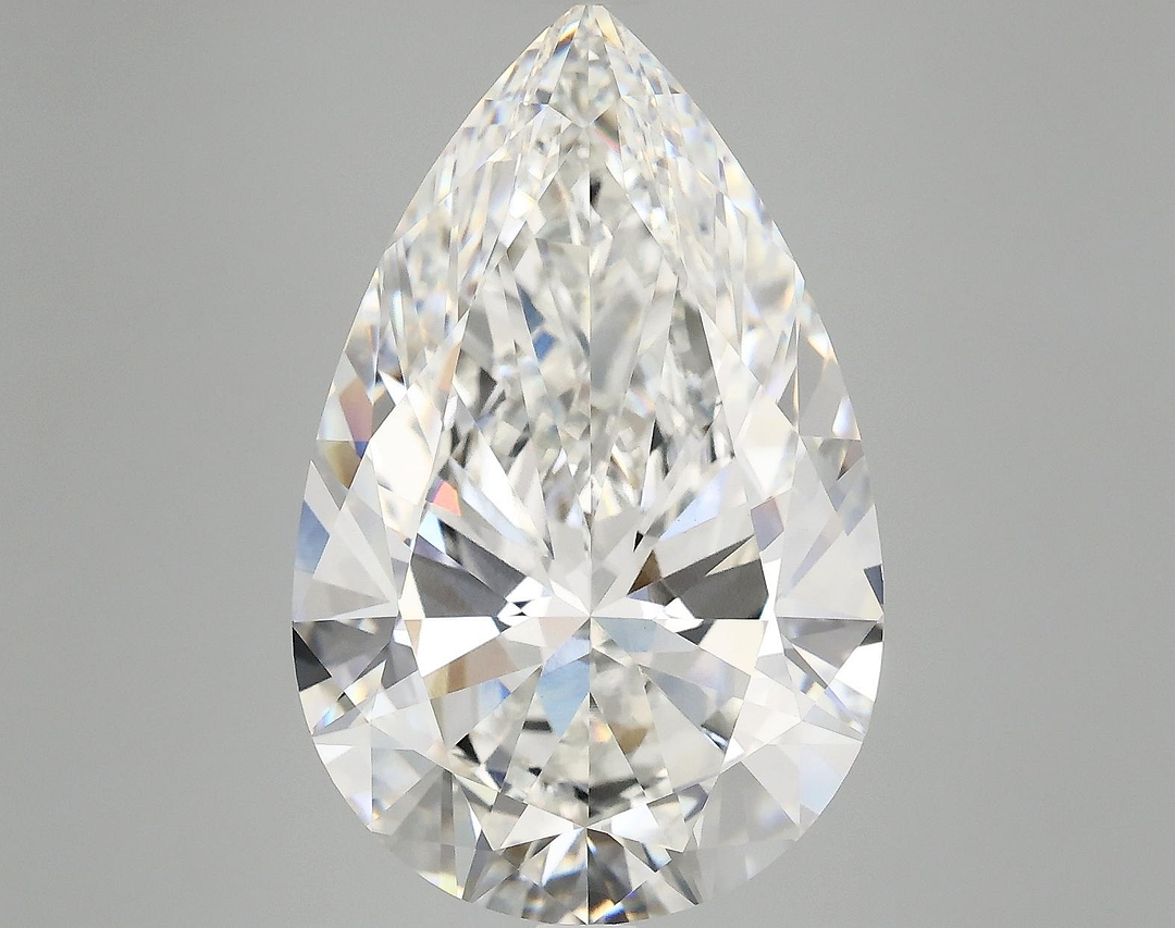 9.04 Carat Pear Shaped Ideal Cut VVS2 IGI Certified Lab Grown Diamond