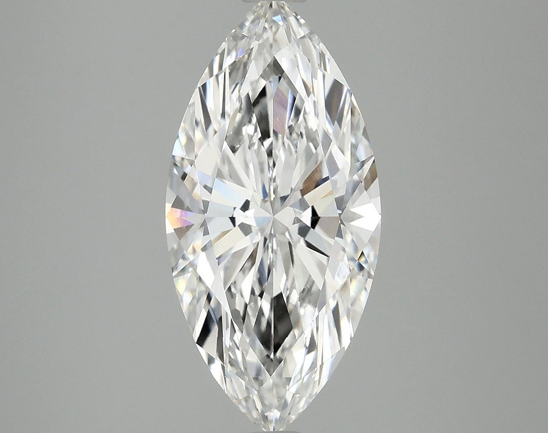 3.05 Carat Marquise Shaped Excellent Cut VVS2 IGI Certified Lab Grown Diamond