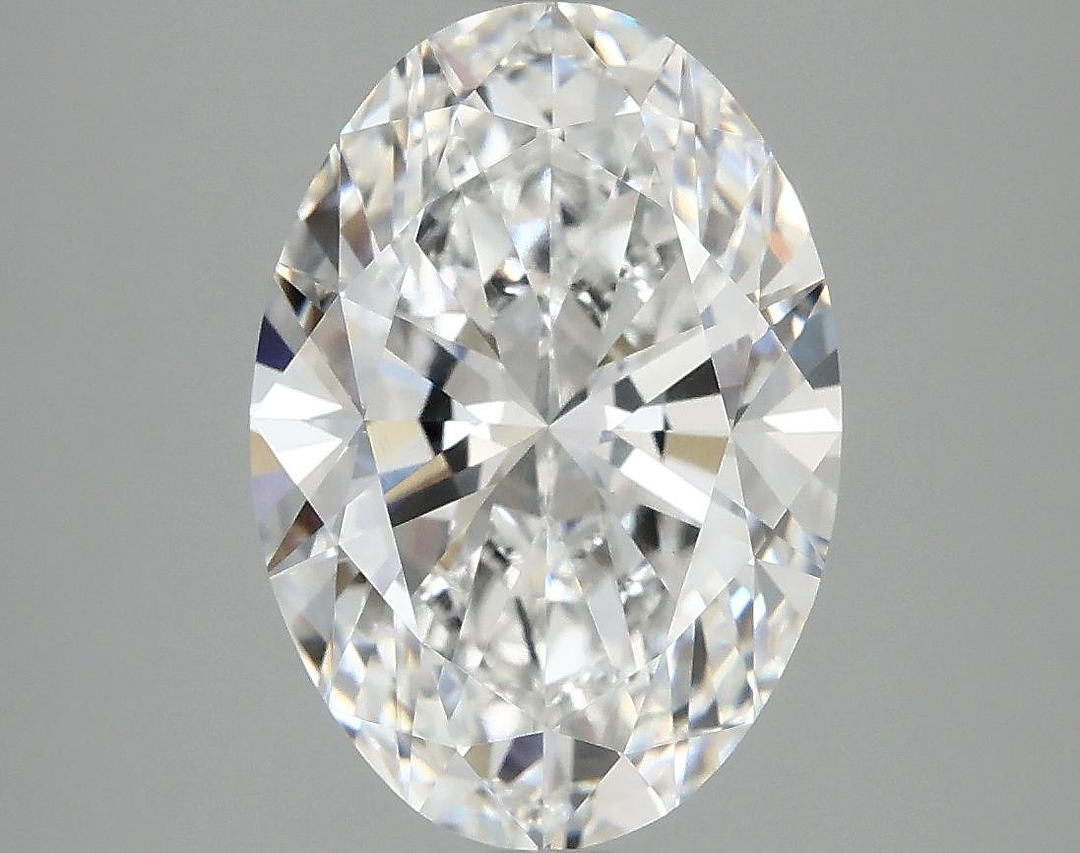 4.08 Carat Oval Shaped Ideal Cut VVS2 IGI Certified Lab Grown Diamond