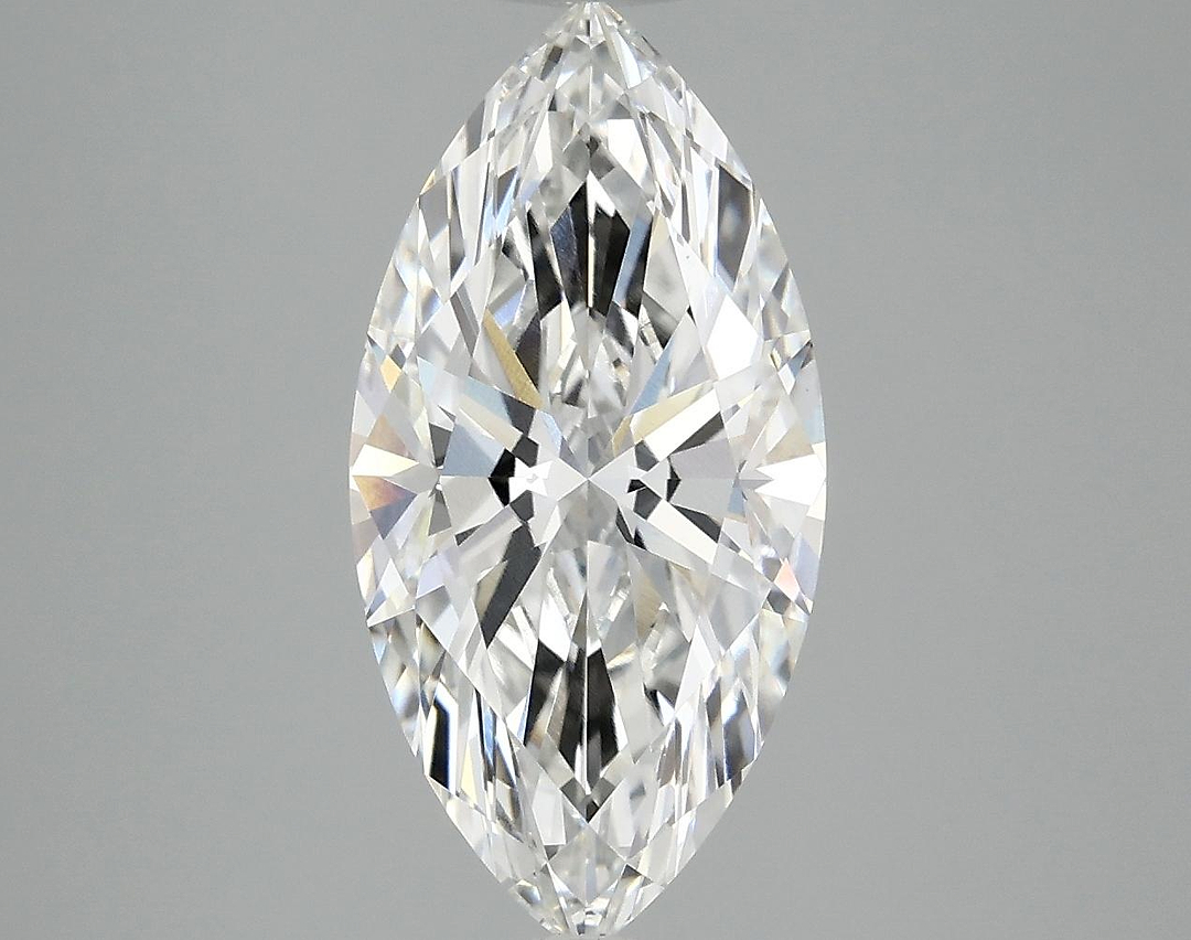 3.02 Carat Marquise Shaped Ideal Cut VVS2 IGI Certified Lab Grown Diamond