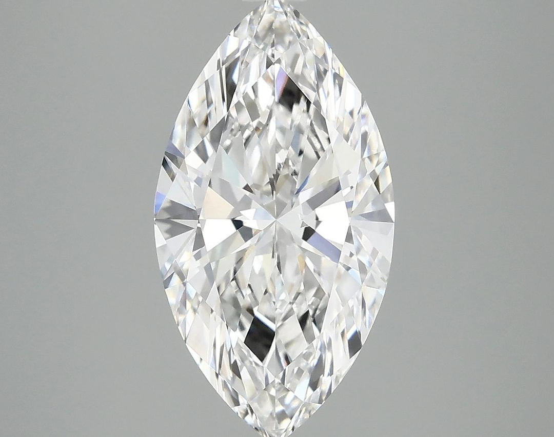 3.0 Carat Marquise Shaped Excellent Cut VVS2 IGI Certified Lab Grown Diamond