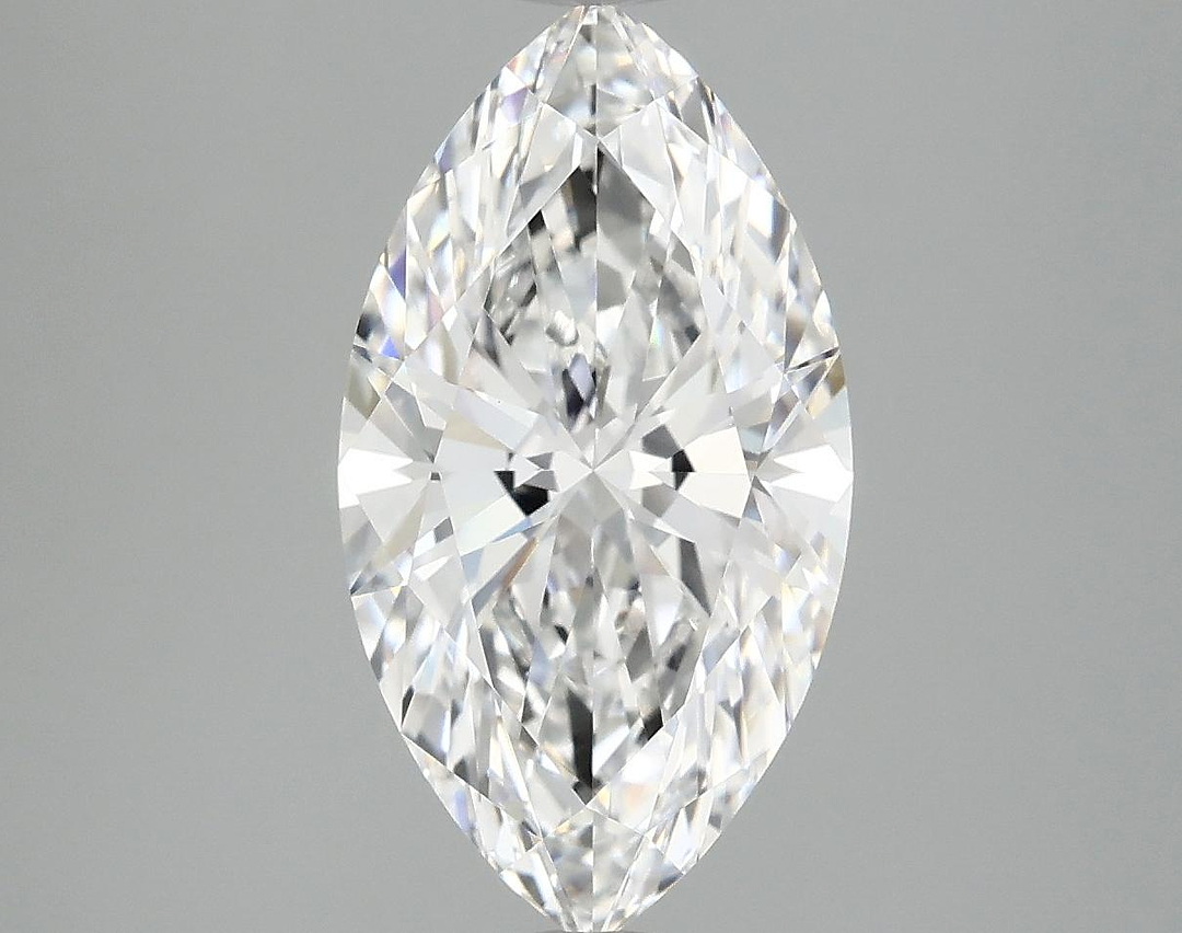 3.08 Carat Marquise Shaped Excellent Cut VVS2 IGI Certified Lab Grown Diamond