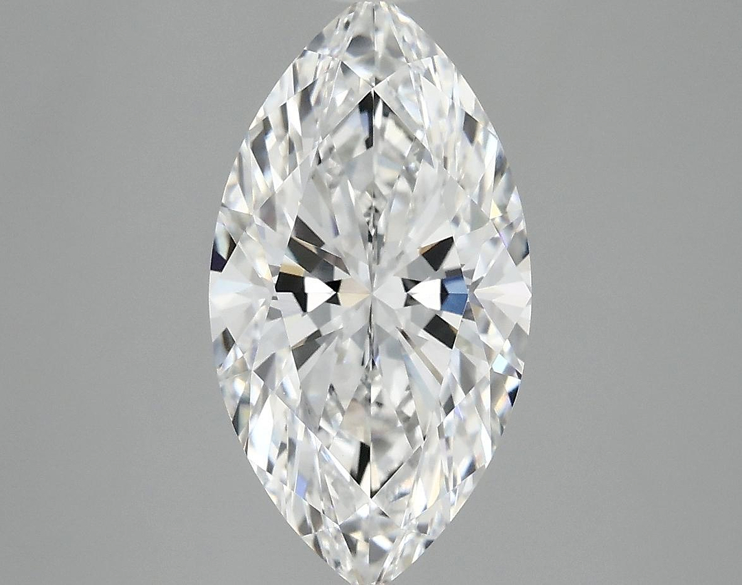 3.05 Carat Marquise Shaped Excellent Cut VVS2 IGI Certified Lab Grown Diamond