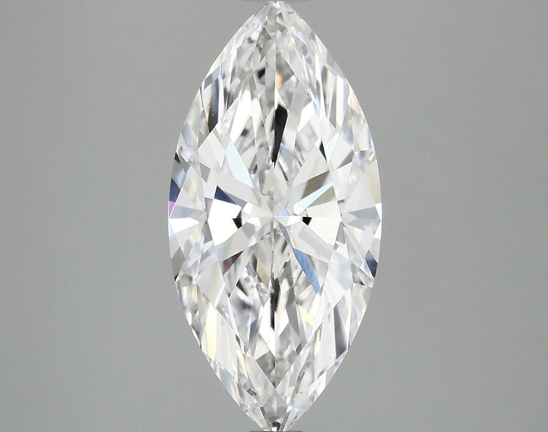 2.97 Carat Marquise Shaped Excellent Cut VS1 IGI Certified Lab Grown Diamond