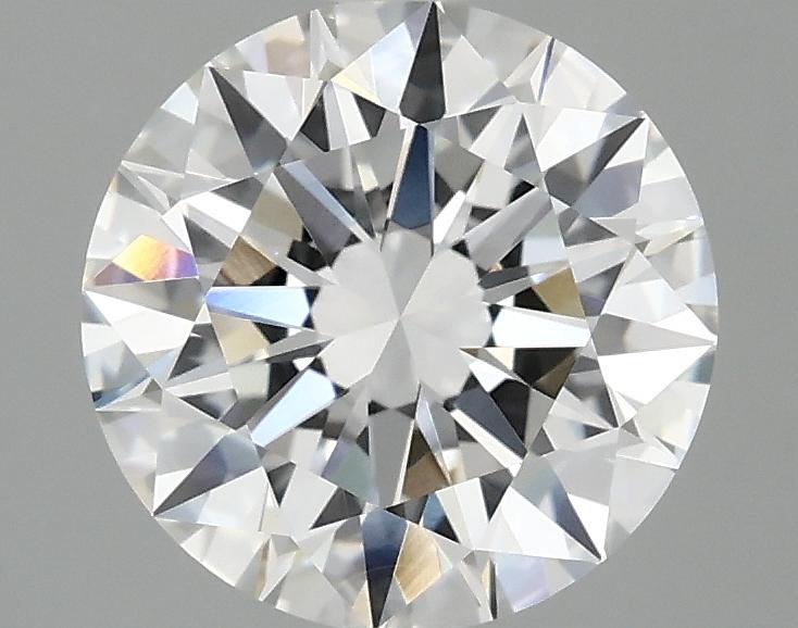 2.53 Carat Round Shaped Excellent Cut VVS2 IGI Certified Lab Grown Diamond