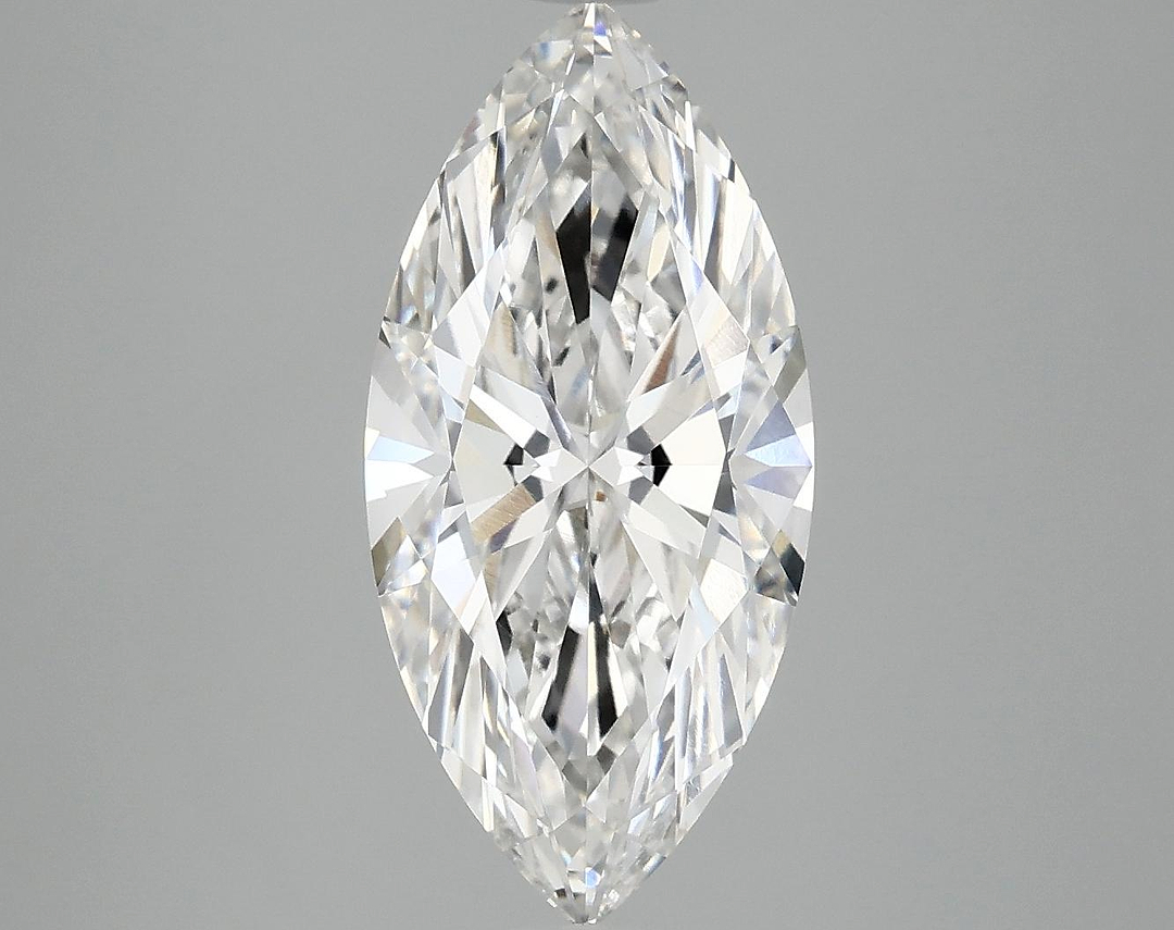 3.07 Carat Marquise Shaped Excellent Cut VVS2 IGI Certified Lab Grown Diamond